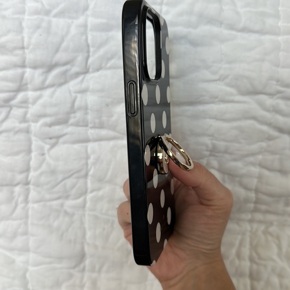 Kate Spade polka dot iPhone 14 pro max case - Picture 3 of 4